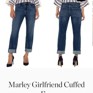 NWT Liverpool jeans MARLEY Girlfriend Jeans -sz 2